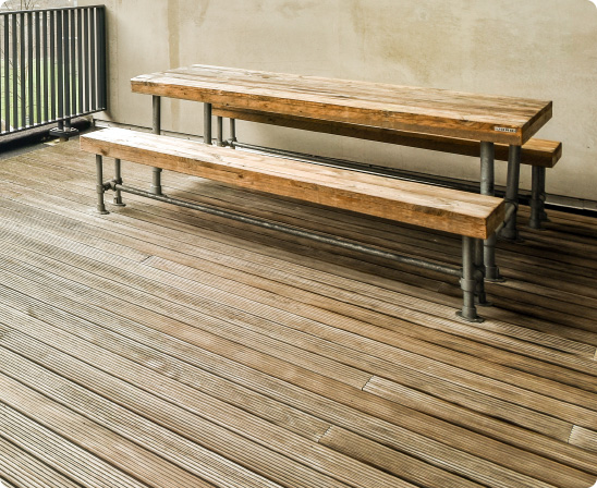 construction d une terrasse en bois